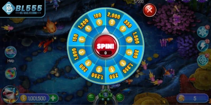 Bắn cá BL555 Ông Trùm kiến tạo vận may